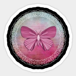 Little Butterfly pink Sticker